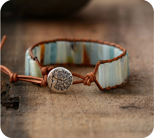 Дървото на Живота Бохо Гривна